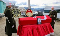 Ordu'da vefat eden Kore gazisi Çalışkan, son yolculuğuna uğurlandı