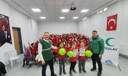 Osmancık'ta öğrencilere Yeşilay ve bağımlılık anlatıldı