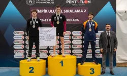 Osmangazili pentatloncu Arda Meriç'ten bronz madalya