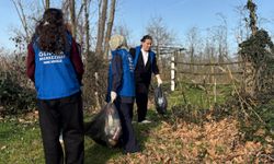 Salıpazarı'nda gençler toplumsal farkındalık için sahaya indi