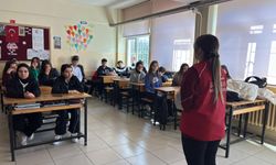 Salıpazarı'nda 'İki Teker Temiz Gelecek Bisiklet Projesi' liselerde tanıtılıyor