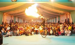 Samsun'da 'Cambaz' gösterisi ilgi gördü