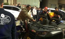 Samsun'da çarpışan motosiklet ile ATV'deki 4 kişi yaralandı