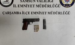 Samsun'da silahlı yaralama şüphelisi yakalandı