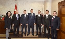 Trabzon Defterdarı Ramazan Yaşar'dan TTSO'ya ziyaret