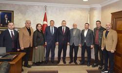 Trabzon Valisi Tahir Şahin TTSO'yu ziyaret etti