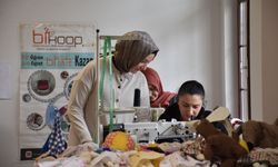 Trabzon'da kadınlar atık kumaş parçalarını oyuncağa dönüştürüyor