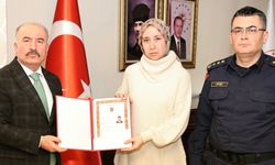 Vali Çalgan, silah kazasında hayatını kaybeden Üsteğmen Kablan'ın eşini kabul etti