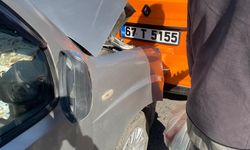 ELMATEPE'DE ZİNCİRLEME KAZA