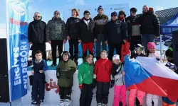 5'nci Diplomatik Kayak Yarışı nefesleri kesti