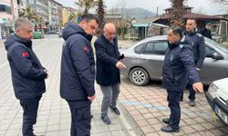 TRAFİK VE YAYA AKIŞINA YERİNDE ÇÖZÜM...