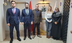 AA Samsun Bölge Müdürlüğüne Yeşilay'dan ziyaret