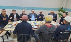 AK Parti Milletvekili Haluk İpek madencilerle iftarda buluştu