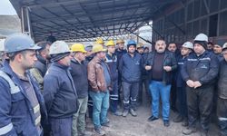Amasya'da kömür madeninde çalışan işçilerin iş bırakma eylemi sona erdi