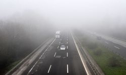 Anadolu Otoyolu'nun Düzce kesiminde sis etkili oldu