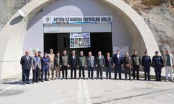 Artvin Valisi Ergün, mantar üretim tesisinde incelemelerde bulundu