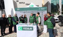 Artvin'de Yeşilay gönüllüleri vatandaşları bilgilendirdi