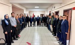 Bayat'ta bayramlaşma töreni düzenlendi