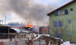 Bolu'da çıkan yangında 1 ev kullanılamaz hale geldi