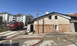 Bolu'da tek katlı evde çıkan yangın söndürüldü