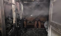 Çorum'da gecekonduda çıkan yangın söndürüldü