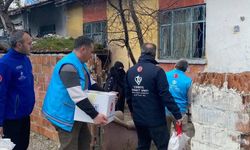 Çorum'da ihtiyaç sahibi vatandaşlara gıda kolisi dağıtıldı