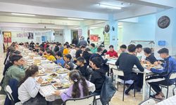 Çorum'da köy okulu öğrencileri iftarda buluştu
