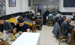 Dikmen'de esnaf iftarda bir araya geldi