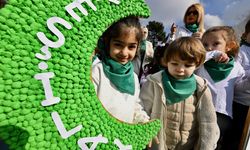 Düzce'de Yeşilay Haftası dolayısıyla yürüyüş düzenlendi