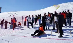 Erciyes'te Geleneksel Kızak Türkiye Şampiyonası heyecanı