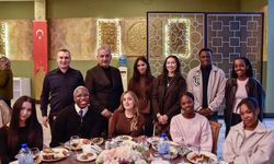 Farklı ülkelerden OMÜ'ye gelen öğrenciler iftar sofrasında buluştu