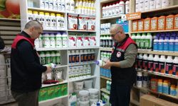 Gümüşhacıköy'de gübre bayilerine yönelik denetimler sürüyor