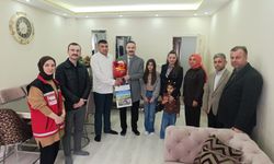 Havza Kaymakamı Ayvat'tan şehit yakınları ve gazilere bayram ziyareti