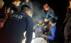 Kahramanmaraş'ta mahsur kalan 8 dağcı kurtarıldı
