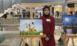 Kastamonu'da ortaokul öğrencileri hayallerini sanata dönüştürdü