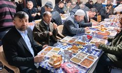 Küre'de köy sakinleri iftarda buluştu