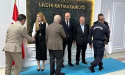 Ladik'te bayramlaşma programı düzenlendi