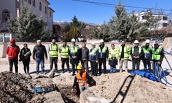 Merzifon Belediye Başkanı Kargı, devam eden çalışmaları inceledi