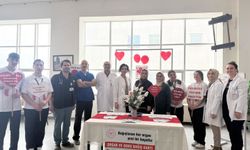 Merzifon'da hastanede açılan stantta organ bağışının önemi anlatıldı