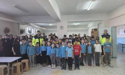 Merzifon'da öğrencilere trafik kuralları eğitimi verildi