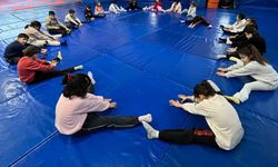 Salıpazarı'nda çocuklara cimnastik ve hareket eğitimi verildi