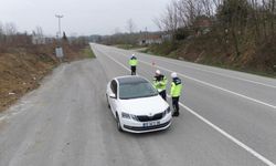 Salıpazarı'nda trafik uygulaması yapıldı
