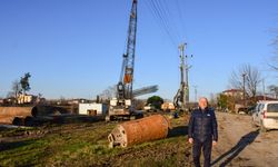 Terme'de iki mahalleyi bağlayacak köprü için çalışmalara başlandı