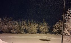 Tokat'ın ilçelerinde kar yağışı etkisini sürdürüyor