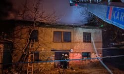 Tokat'ta çıkan yangında 2 katlı ev kullanılmaz hale geldi