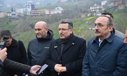 Trabzon Büyükşehir Belediye Başkanı Genç, Düzköy'de yapılan arıtma tesisini inceledi