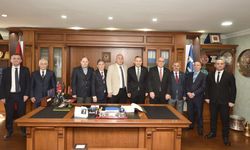 Trabzon Valisi Şahin'den TESOB'a ziyaret