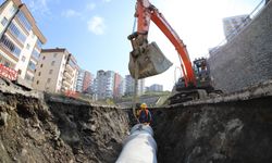 Trabzon'da içme suyu ve altyapı çalışmaları devam ediyor