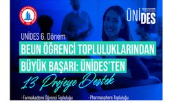 ÜNİDES'TEN 13 PROJEYE DESTEK
