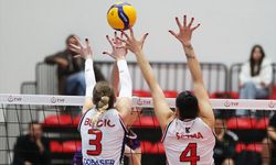 Voleybolda Arabica Coffee House Kadınlar 1. Lig yarı final etabı, Alanya'da başladı